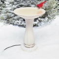 Allied Precision 20" Heated Birdbath with Pedestal (150 Watts)