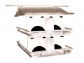 Birds Choice Starling Resistant Purple Martin House (8 Room)