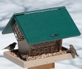 Birds Choice Large Recycled Plastic Seed & Suet Combo Bird Feeder