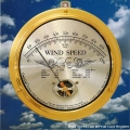 Cape Cod Wind Speed Indicator with Peak Gust