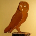 Barn Owl Rustic Bird Silhouette