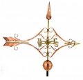 Victorian Arrow Copper Weathervane