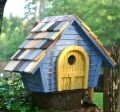 Heartwood's "Prairie Home" Bird House (Blue)