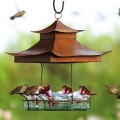 Parasol Bouquet Basketweave Shelter Hummingbird Feeder (16 oz)