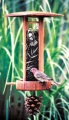 Songbird Lantern Bamboo Feeder