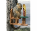 Recycled Plastic Table & Chair Squirrel Feeder