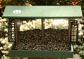 Recycled Plastic Double Hopper & Suet Bird Feeder