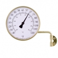 Solid Brass Dial Thermometer