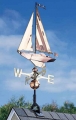 Sailboat Copper Weathervane