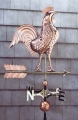 Rooster Copper Weathervane