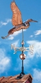 Blue Heron Copper Weathervane