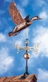 Large Duck Copper Weathervane