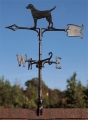 30" Black Lab Dog Weathervane